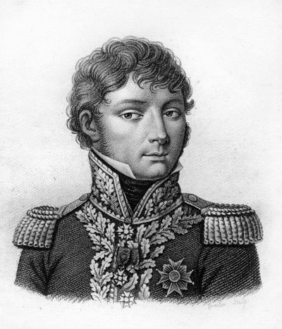 Portrait du général Claude Antoine Prévost. 1776-1853. - dans « Portraits des généraux français en suite des victoires et conquêtes des Français ». Gravé par Ambroise Tardieu en 1818. Collection Stella. - Ambroise Tardieu