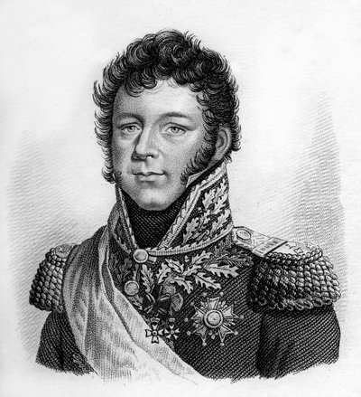Portrait du général Nicolas Joseph Maison 1771-1840. Gravé par Ambroise Tardieu en 1818. Collection Stella - Ambroise Tardieu