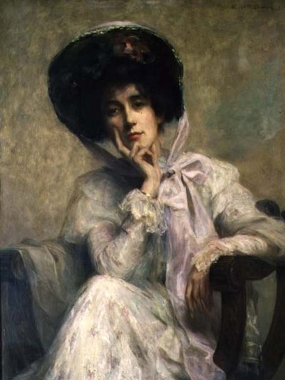 Le chapeau édouardien - Ambrose McEvoy