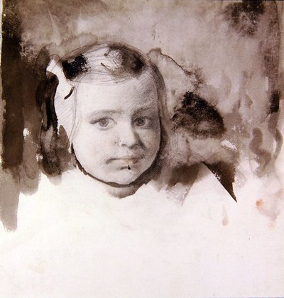 Tête de jeune fille - Ambrose McEvoy