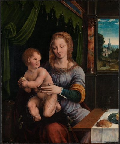 Madone et Enfant - Ambrosius (attr. to) Benson