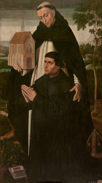 St Thomas et un donateur - Ambrosius Benson