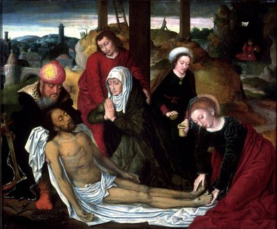 La lamentation sur le Christ mort - Ambrosius Benson