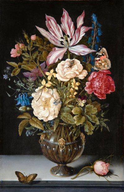 Nature morte avec fleurs - Ambrosius the Elder Bosschaert