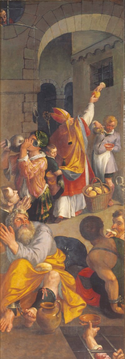 Saint Éloi visite les prisonniers - Ambrosius the Elder Francken or Franck