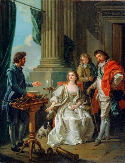 Expérience pneumatique, 1777 - Charles Amedee Philippe van Loo