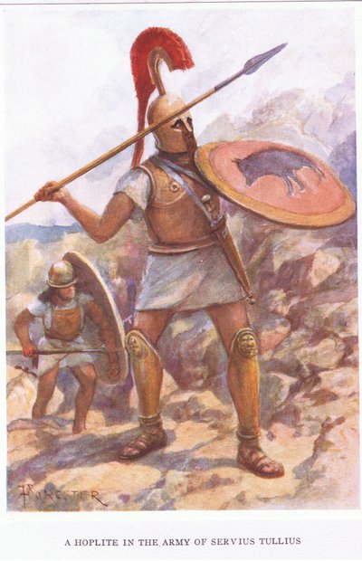Un hoplite dans l