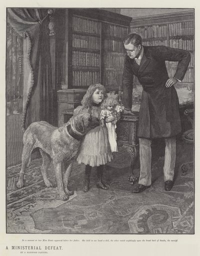 Une défaite ministérielle, par J Harwood Panting - Amedee Forestier