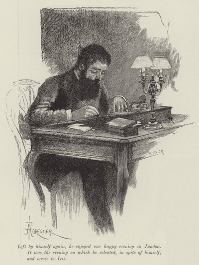 Amour aveugle, par Wilkie Collins - Amedee Forestier