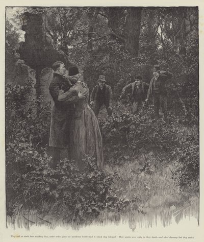 Amour aveugle, par Wilkie Collins - Amedee Forestier