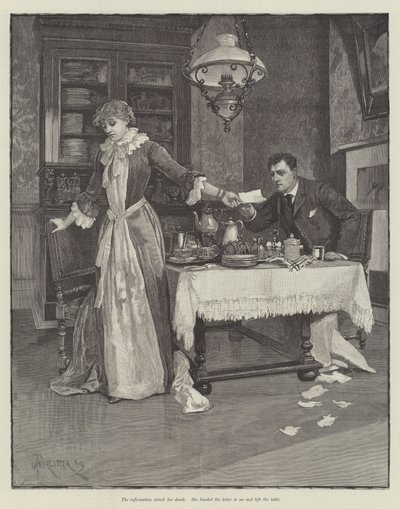 Amour aveugle, par Wilkie Collins - Amedee Forestier