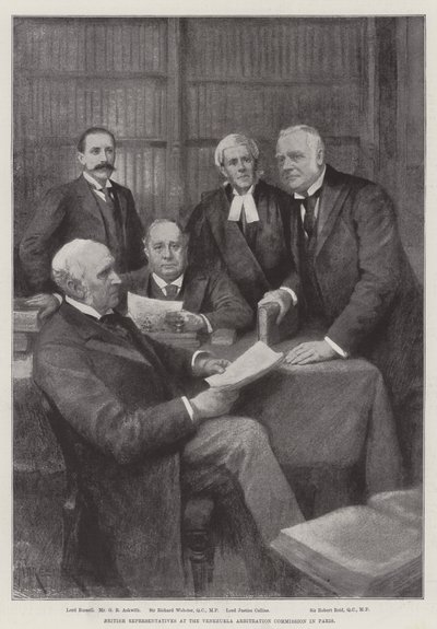 Représentants britanniques à la Commission d