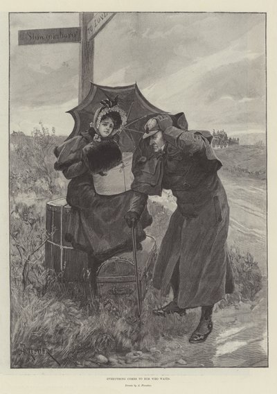 Tout vient à point à qui sait attendre - Amedee Forestier