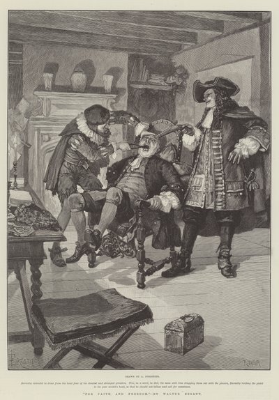 Pour la Foi et la Liberté, par Walter Besant - Amedee Forestier