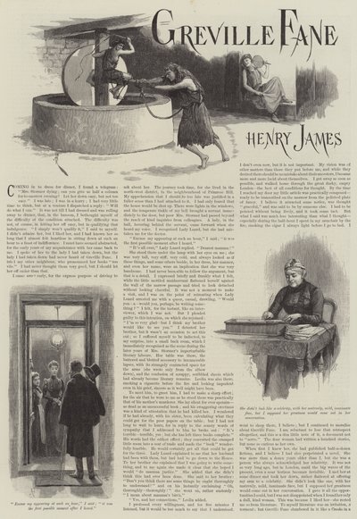 Greville Fane, par Henry James - Amedee Forestier