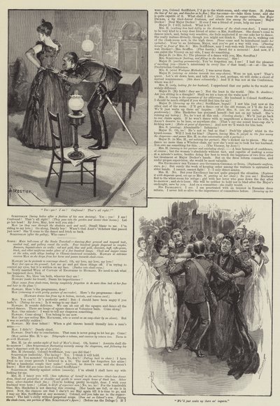 Mrs Hauksbee Sits Out, Une extravagance non historique, par Rudyard Kipling - Amedee Forestier