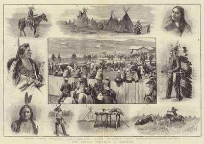 Le problème indien en Amérique - Amedee Forestier