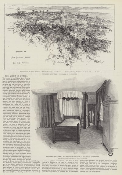 La Reine à Hyères - Amedee Forestier