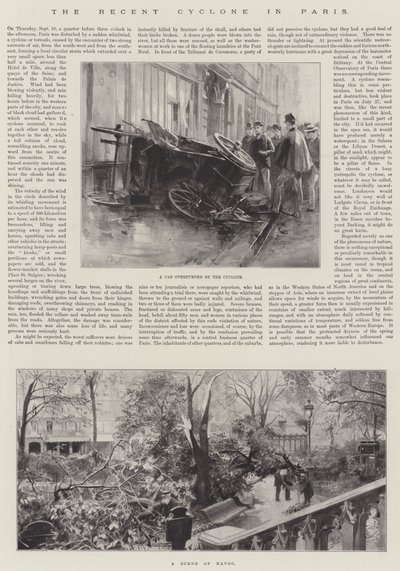 Le Cyclone Récent à Paris - Amedee Forestier