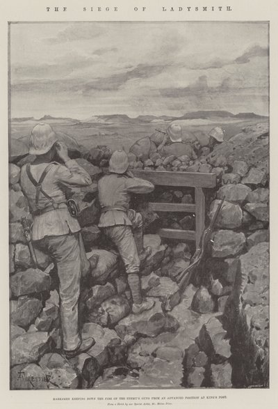 Le Siège de Ladysmith - Amedee Forestier
