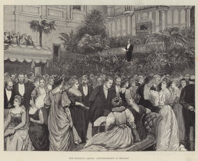 La Conversazione des Dames Unionistes à Belfast - Amedee Forestier