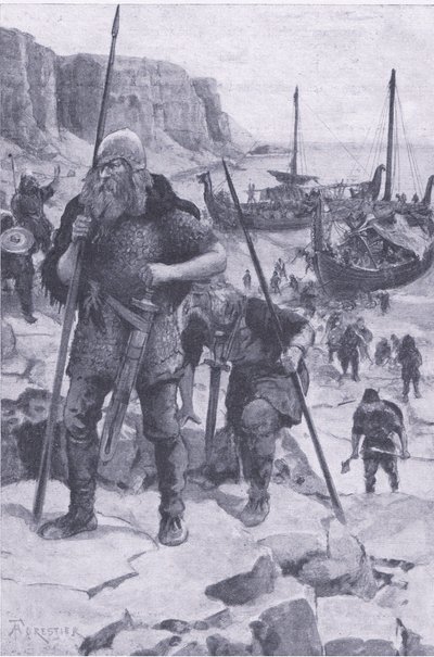 Les Vikings découvrent l