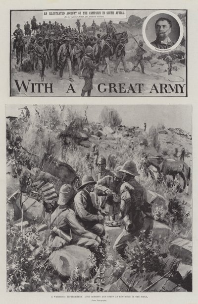Avec une grande armée - Amedee Forestier
