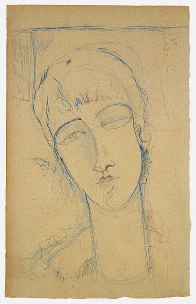 Anna Akhmatova Ritratto di Donna Rossa, 1915 - Amedeo Modigliani