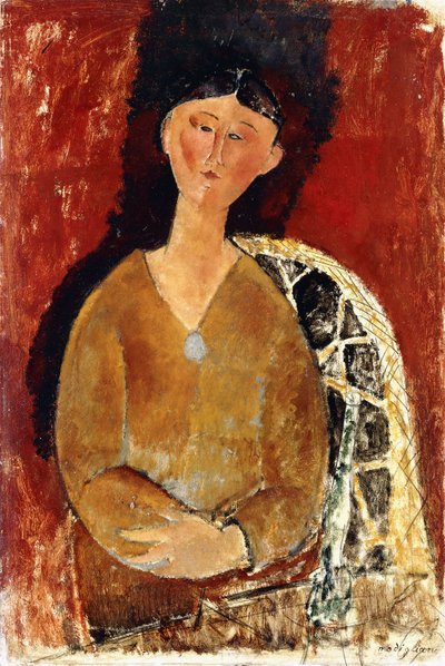 Beatrice Hastings assise - Amedeo Modigliani