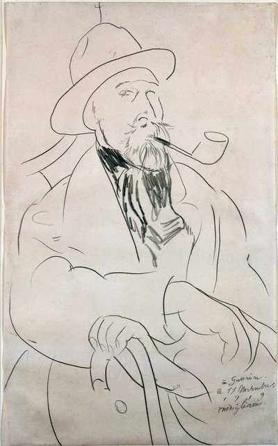 Charles Guerin. Portrait de Charles Guerin - Amedeo Modigliani