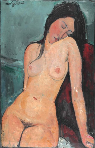 Nu féminin, c. 1916 - Amedeo Modigliani
