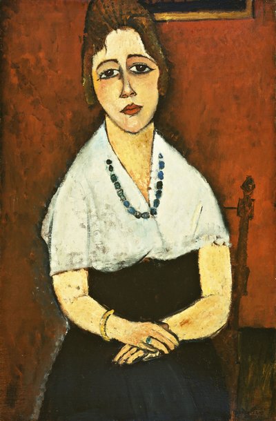 Fille avec collier - Amedeo Modigliani
