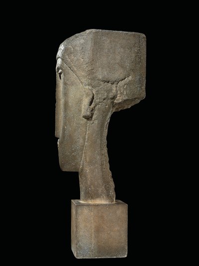Tête, vers 1910-12 - Amedeo Modigliani