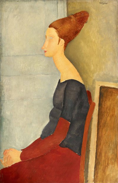 Jeanne Hébuterne au henné, 1918 - Amedeo Modigliani