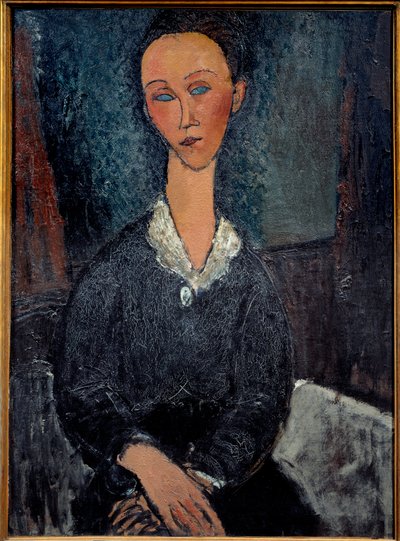 La femme au col blanc - Amedeo Modigliani