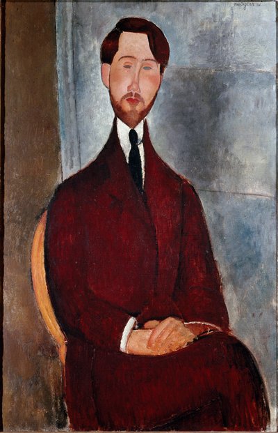 Portrait de Léopold Zborowski - Amedeo Modigliani