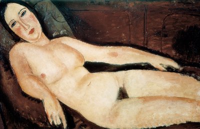 Nu sur un canapé - Amedeo Modigliani