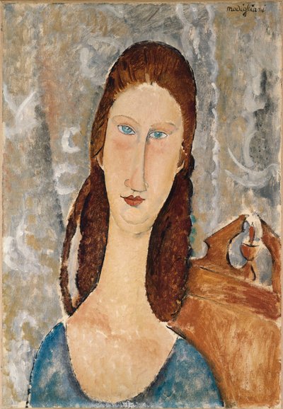Portrait de Jeanne Hébuterne - Amedeo Modigliani