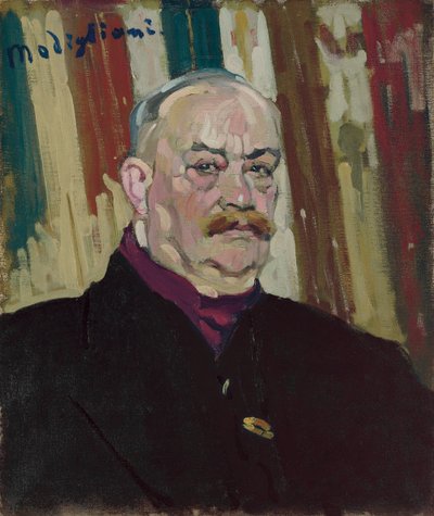 Portrait de Joseph Levi, vers 1909 - Amedeo Modigliani