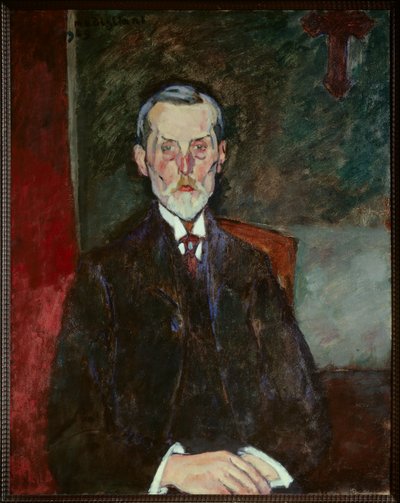 Portrait de Jean Baptiste Alexandre au Crucifix - Amedeo Modigliani