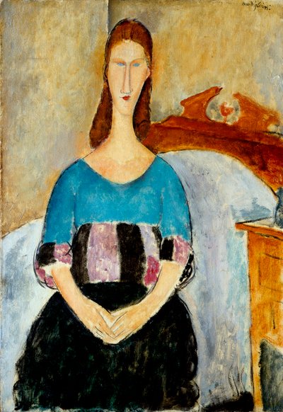 Portrait de Jeanne Hébuterne - Amedeo Modigliani
