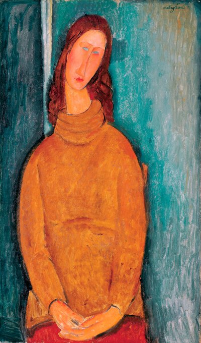 Portrait de Jeanne Hébuterne, 1919 - Amedeo Modigliani