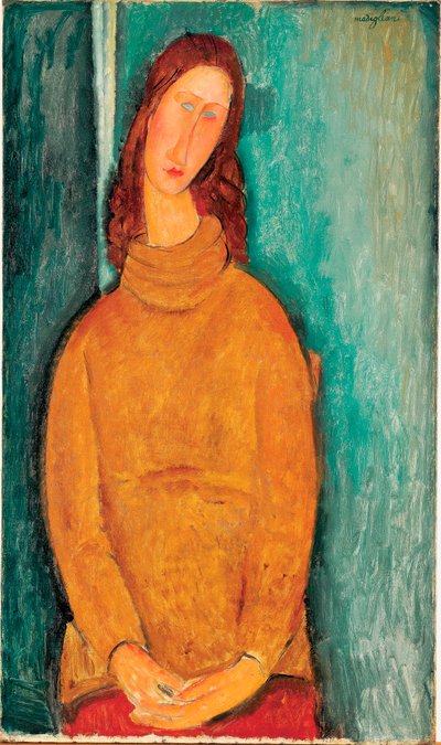 Portrait de Jeanne Hébuterne - Amedeo Modigliani