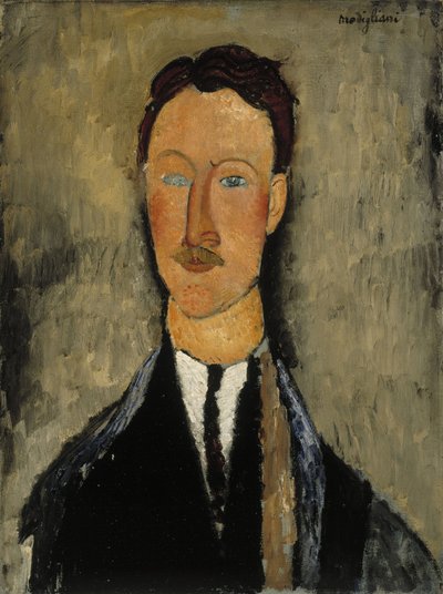 Portrait de Léopold Survage - Amedeo Modigliani