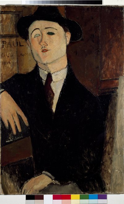 Portrait du psychologue français Paul Guillaume - Amedeo Modigliani