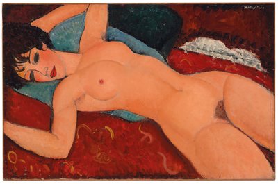Nu allongé, 1917-18 - Amedeo Modigliani