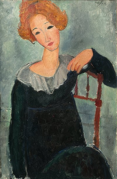 Femme rousse - Amedeo Modigliani