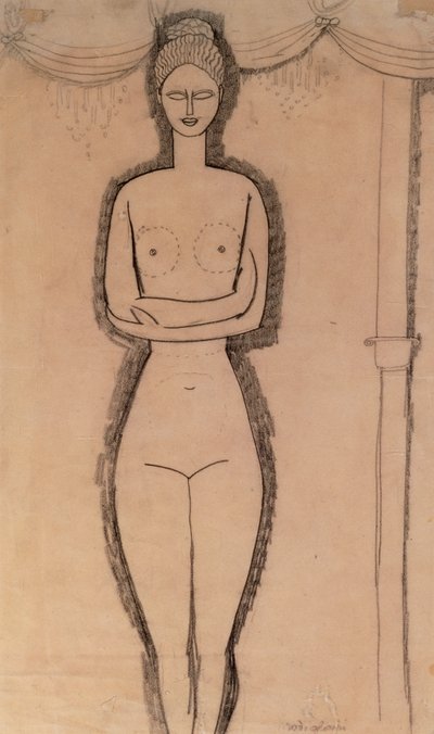 Nu debout - Amedeo Modigliani