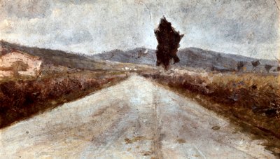 La Route Toscane - Amedeo Modigliani