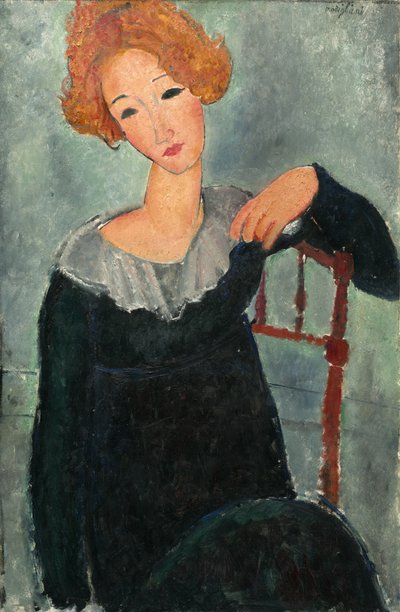 Femme aux cheveux roux - Amedeo Modigliani